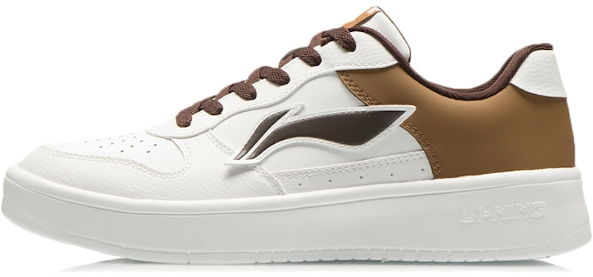 Li-Ning Low-Top Skate Shoes 'White Brown' AGCT637-2 Buy Li-Ning Low-Top Skate Shoes 'White Brown' AGCT637-2