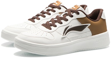Zapatillas de Skate Li-Ning Low-Top 'Blanco Marrón' AGCT637-2 Lookbook Zapatillas de Skate Li-Ning Low-Top 'Blanco Marrón' AGCT637-2