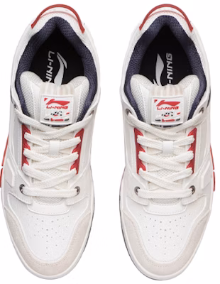 Li-Ning Low-Top 'White Red' AGCR297-1 Shop Li-Ning Low-Top 'White Red' AGCR297-1