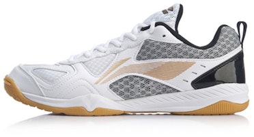 Li-Ning Ma Long Signature Table Tennis Shoes 'White Black' APTP001-4 Li-Ning Ma Long Signature Table Tennis Shoes 'White Black' APTP001-4