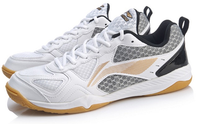 Li-Ning Ma Long Signature Table Tennis Shoes 'White Black' APTP001-4 Lookbook Li-Ning Ma Long Signature Table Tennis Shoes 'White Black' APTP001-4