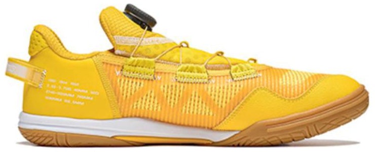 LiNing李寧 Mage ESS 專業運動舒適 乒乓球鞋 減震輕便 低幫 訓練鞋 男女同款 黃色 Order LiNing李寧 Mage ESS 專業運動舒適 乒乓球鞋 減震輕便 低幫 訓練鞋 男女同款 黃色