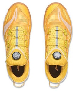 LiNing李寧 Mage ESS 專業運動舒適 乒乓球鞋 減震輕便 低幫 訓練鞋 男女同款 黃色 Shop LiNing李寧 Mage ESS 專業運動舒適 乒乓球鞋 減震輕便 低幫 訓練鞋 男女同款 黃色