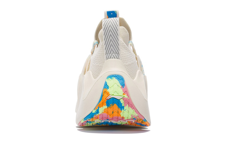 Details for 李寧 幻刺 一體織 透氣減震防滑耐磨 低幫 運動休閒鞋 男款 白色