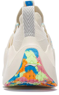 李寧 幻刺 一體織 透氣減震防滑耐磨 低幫 運動休閒鞋 男款 白色 Details for 李寧 幻刺 一體織 透氣減震防滑耐磨 低幫 運動休閒鞋 男款 白色