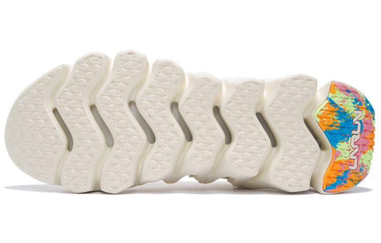 Sizing 李寧 幻刺 一體織 透氣減震防滑耐磨 低幫 運動休閒鞋 男款 白色