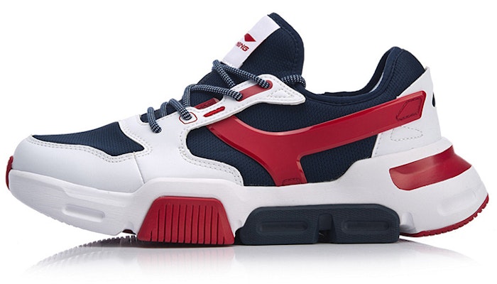 Li-Ning Mark Classic Santai Rendah 'Putih Merah' AGCN221-1 Buy Li-Ning Mark Classic Santai Rendah 'Putih Merah' AGCN221-1