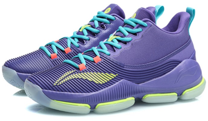 Li-Ning Zapatillas Baloncesto Mid-Top 'Morado' ABPN041-1 Lookbook Li-Ning Zapatillas Baloncesto Mid-Top 'Morado' ABPN041-1
