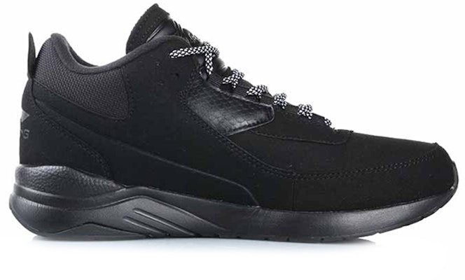 Li-Ning Mid-Top Plush Running Shoes 'Black' AGCM231-51 Order Li-Ning Mid-Top Plush Running Shoes 'Black' AGCM231-51