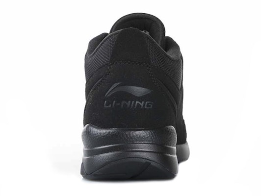 Li-Ning Mid-Top Plush Running Shoes 'Black' AGCM231-51 Shop Li-Ning Mid-Top Plush Running Shoes 'Black' AGCM231-51