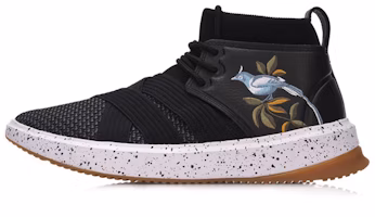 Li-Ning Mid-Top Running 'Ink Splatter Black' AGLM031-1 Li-Ning Mid-Top Running 'Ink Splatter Black' AGLM031-1