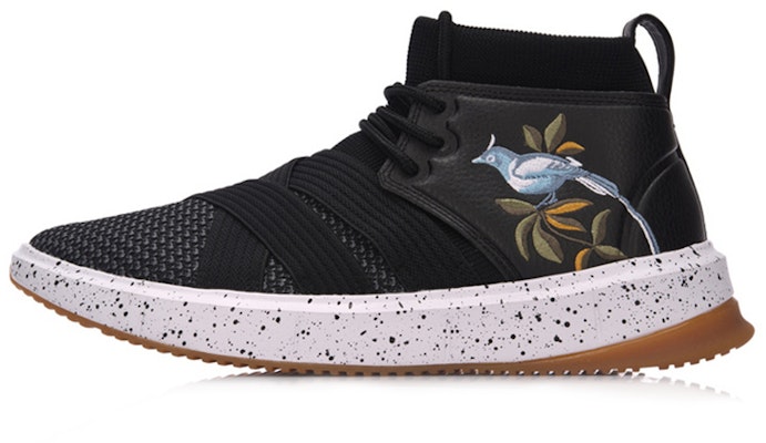 Li-Ning Mid-Top Running 'Ink Splatter Black' AGLM031-1 Buy Li-Ning Mid-Top Running 'Ink Splatter Black' AGLM031-1
