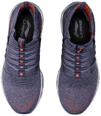 Li-Ning Mid-Top Running Shoes 'Night Shadow Blue' ARHP117-2 Shop Li-Ning Mid-Top Running Shoes 'Night Shadow Blue' ARHP117-2