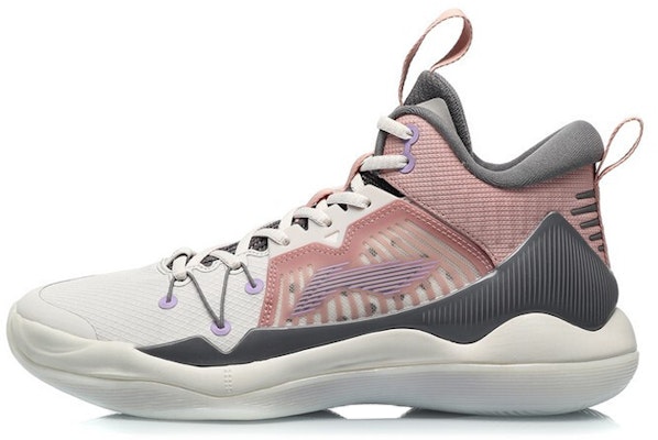 Li-Ning Mid-Top Sports Shoes White/Pink ABAQ059-7 Buy Li-Ning Mid-Top Sports Shoes White/Pink ABAQ059-7