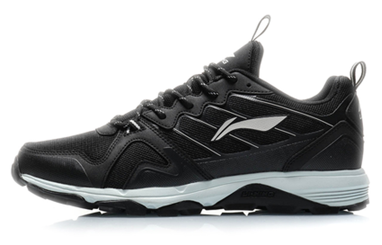 Li-Ning Mid-Top Trail Running 'Standard Black' ARDQ005-4