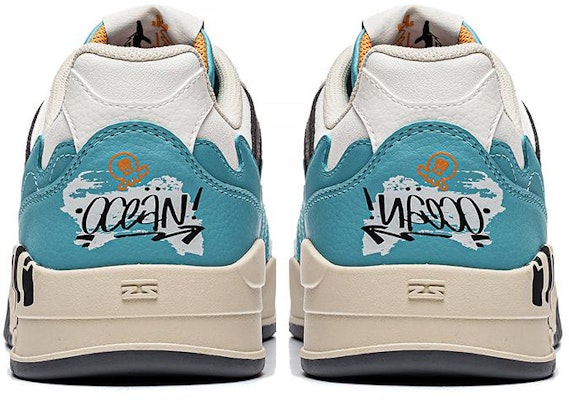 Li-Ning Moon White 'Ocean' Zapatillas Blancas Océano AGCT415-2 Shop Li-Ning Moon White 'Ocean' Zapatillas Blancas Océano AGCT415-2