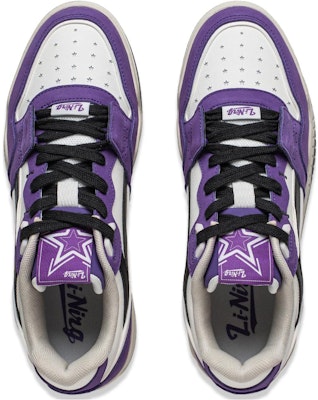 Li-Ning Moon White 'White Purple' AGCS427-13 Shop Li-Ning Moon White 'White Purple' AGCS427-13