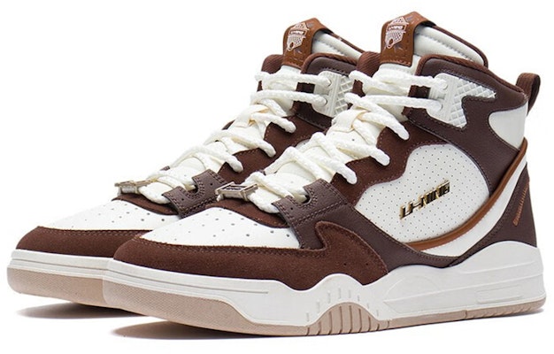 Li-Ning Moon White High 'Blanco Marrón' AGCS249-3 Lookbook Li-Ning Moon White High 'Blanco Marrón' AGCS249-3