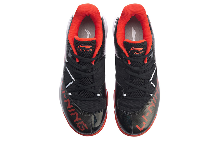 Shop 리닝 멀티디멘션 '블랙 레드' (Li-Ning Multidimension 'Black Red') AYTP033-1