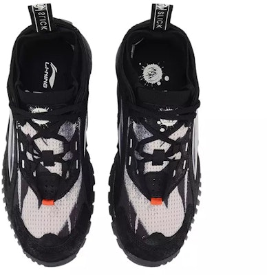 Li-Ning Seri Aurora Skywalk Hitam Putih Pekan Mode New York AGLP119-2 Shop Li-Ning Seri Aurora Skywalk Hitam Putih Pekan Mode New York AGLP119-2