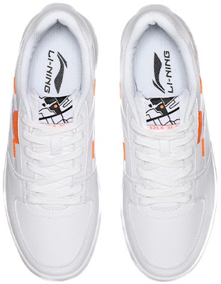 Li-Ning No.258 'White Orange' AGCR375-1 Shop Li-Ning No.258 'White Orange' AGCR375-1