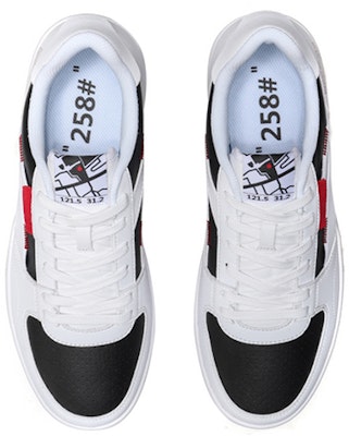 Li-Ning No.258 Clásico Ocio Bajo 'Blanco Negro' AGCN357-5 Shop Li-Ning No.258 Clásico Ocio Bajo 'Blanco Negro' AGCN357-5