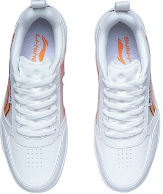 Li-Ning No.258 Classic Leisure Low 'White Orange' AGCR201-1 Shop Li-Ning No.258 Classic Leisure Low 'White Orange' AGCR201-1