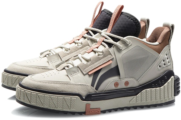 Li-Ning No.258 Mid 'Brown Grey' AGCR311-3 Lookbook Li-Ning No.258 Mid 'Brown Grey' AGCR311-3