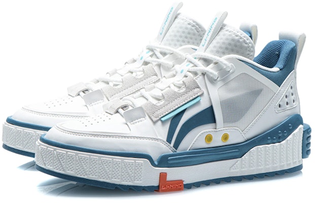Li-Ning No.258 Mid 'White Blue Green' AGCR311-2 Lookbook Li-Ning No.258 Mid 'White Blue Green' AGCR311-2