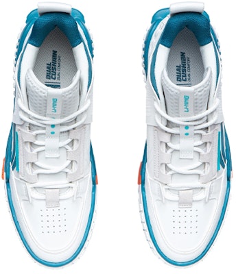 Li-Ning No.258 Mid 'White Blue Green' AGCR311-2 Shop Li-Ning No.258 Mid 'White Blue Green' AGCR311-2