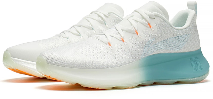 Li-Ning No Boundaries 4 'White Ice Blue Orange' AFVS007-3 Lookbook Li-Ning No Boundaries 4 'White Ice Blue Orange' AFVS007-3