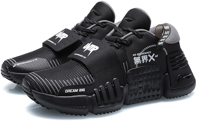 Li-Ning No Boundaries X 'Black' AFPR001-3 Lookbook Li-Ning No Boundaries X 'Black' AFPR001-3