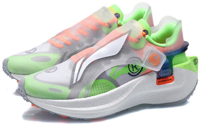 Li-Ning Paris Fashion Week Windranger 'White Green' ARHQ151-7 Lookbook Li-Ning Paris Fashion Week Windranger 'White Green' ARHQ151-7