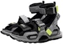Lookbook Li-Ning PLATFORM Paris Fashion Week Catwalk Series Sandal Kelabu Hijau 'Gray Green' AGBN077-5