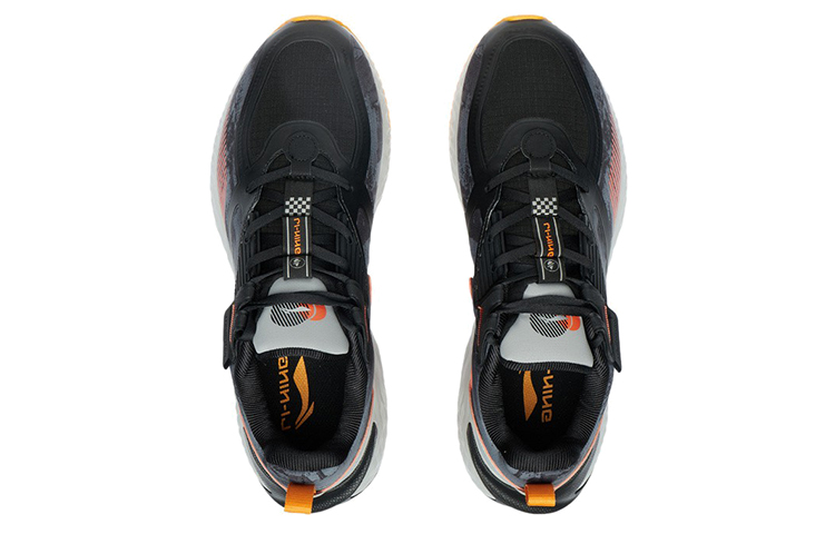 Shop 李宁Plus“灰橙色” AGLR233-1