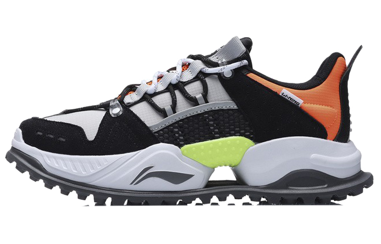 Li-Ning Poshan 'Black Gray Orange'