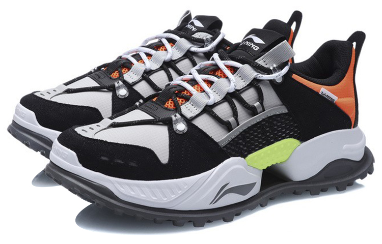 Li-Ning Poshan 'Black Gray Orange' 圖 3