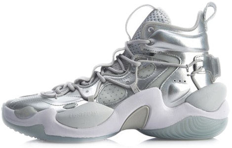 LiNing李寜 空襲6 Premium 減震防滑耐磨 高帮 籃球鞋 銀灰色 Buy LiNing李寜 空襲6 Premium 減震防滑耐磨 高帮 籃球鞋 銀灰色