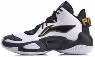 Li-Ning Power 6 Premium Mid 'White Black Gold' ABAP067-4 Li-Ning Power 6 Premium Mid 'White Black Gold' ABAP067-4