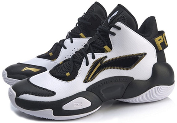 Li-Ning Power 6 Premium Mid 'White Black Gold' ABAP067-4 Lookbook Li-Ning Power 6 Premium Mid 'White Black Gold' ABAP067-4