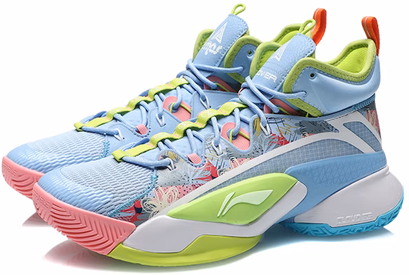 Li-Ning Power 7 'Blue Green' ABAR007-2 Lookbook Li-Ning Power 7 'Blue Green' ABAR007-2