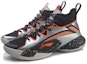 Lookbook Li-Ning Power 7 Premium 'Hitam Perak Merah' ABAQ071-4
