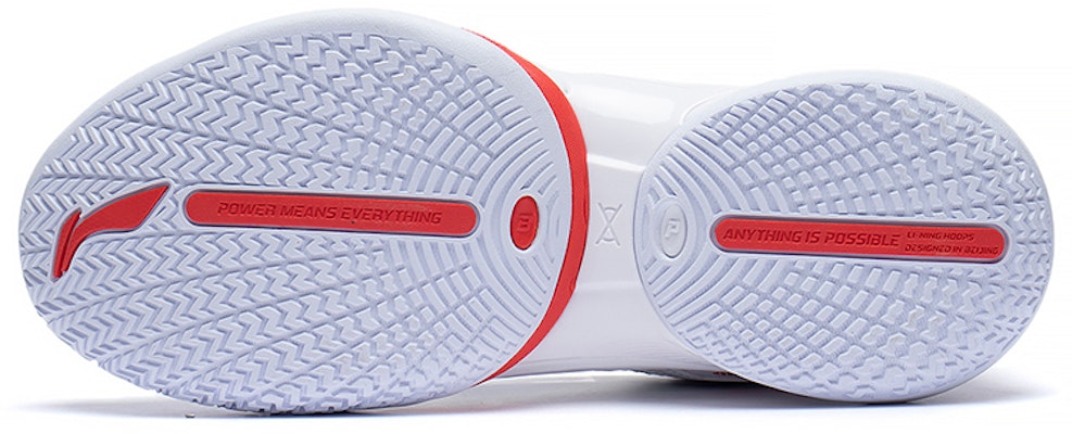 Li-Ning Power 8 Mid 'White Red Black' ABPS073-3 Shop Li-Ning Power 8 Mid 'White Red Black' ABPS073-3