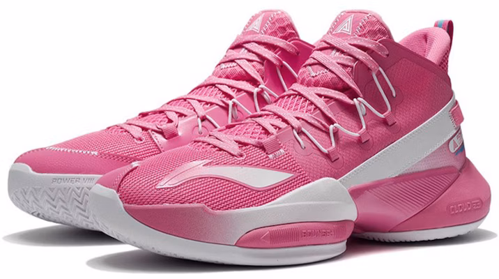 Li-Ning Power 8 V2 'Azalea Pink White' ABPS001-5 Lookbook Li-Ning Power 8 V2 'Azalea Pink White' ABPS001-5