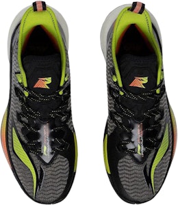 LiNing 李寧 空襲9 頂級輕量化 高反彈 減震防滑耐磨 中筒 籃球鞋 黑綠 Shop LiNing 李寧 空襲9 頂級輕量化 高反彈 減震防滑耐磨 中筒 籃球鞋 黑綠