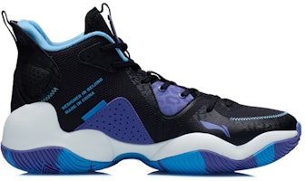LiNing李寧 空襲 耐磨透氣 高筒 籃球鞋 黑紫 Order LiNing李寧 空襲 耐磨透氣 高筒 籃球鞋 黑紫