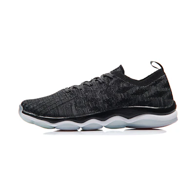 Li-Ning Power Training 'Black Breathable Knit Running'
