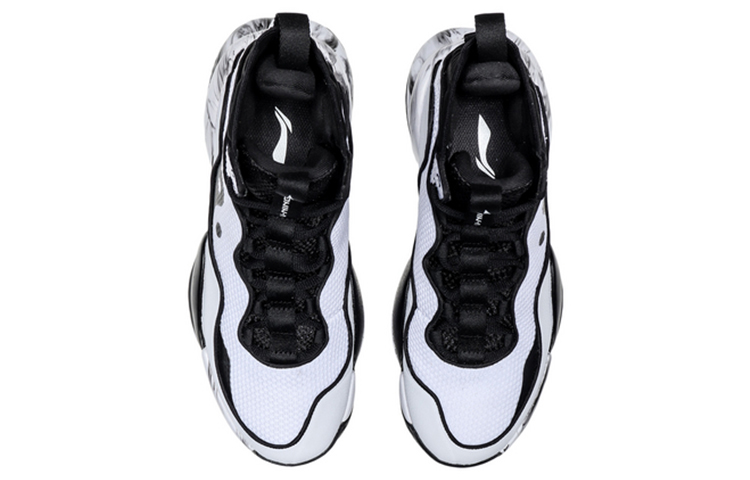 Shop Li-Ning QianKun Hi ''Noir Blanc'' ABAQ051-1