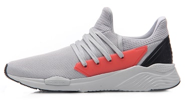 Li-Ning Qicheng Knit Low 'Grey Red' AGLM099-5 Li-Ning Qicheng Knit Low 'Grey Red' AGLM099-5