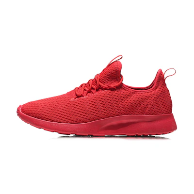 Li-Ning Qing Ling 'Lightweight Breathable Red Running'